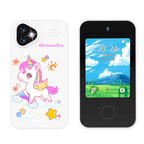 Kinder-Smartphonespeelgoed met Dubbele Camera - 1080P HD Video, MP3 Muziekspeler, Touchscreen & Spelletjes voor Jongens & Meisjes Pony Wit