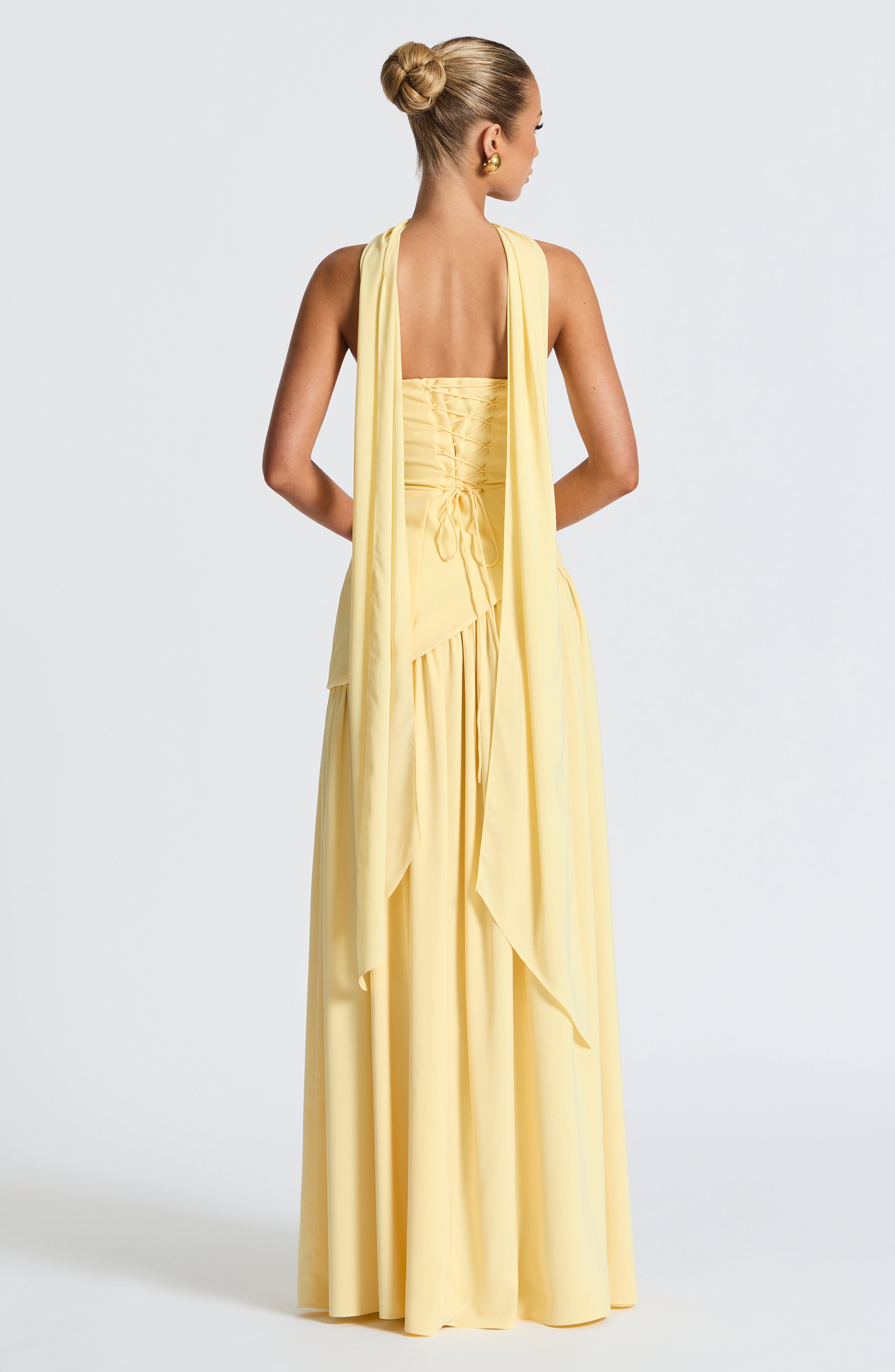 Sophie | Dames Maxi Jurk - Hoge Split, Asymmetrische Taille