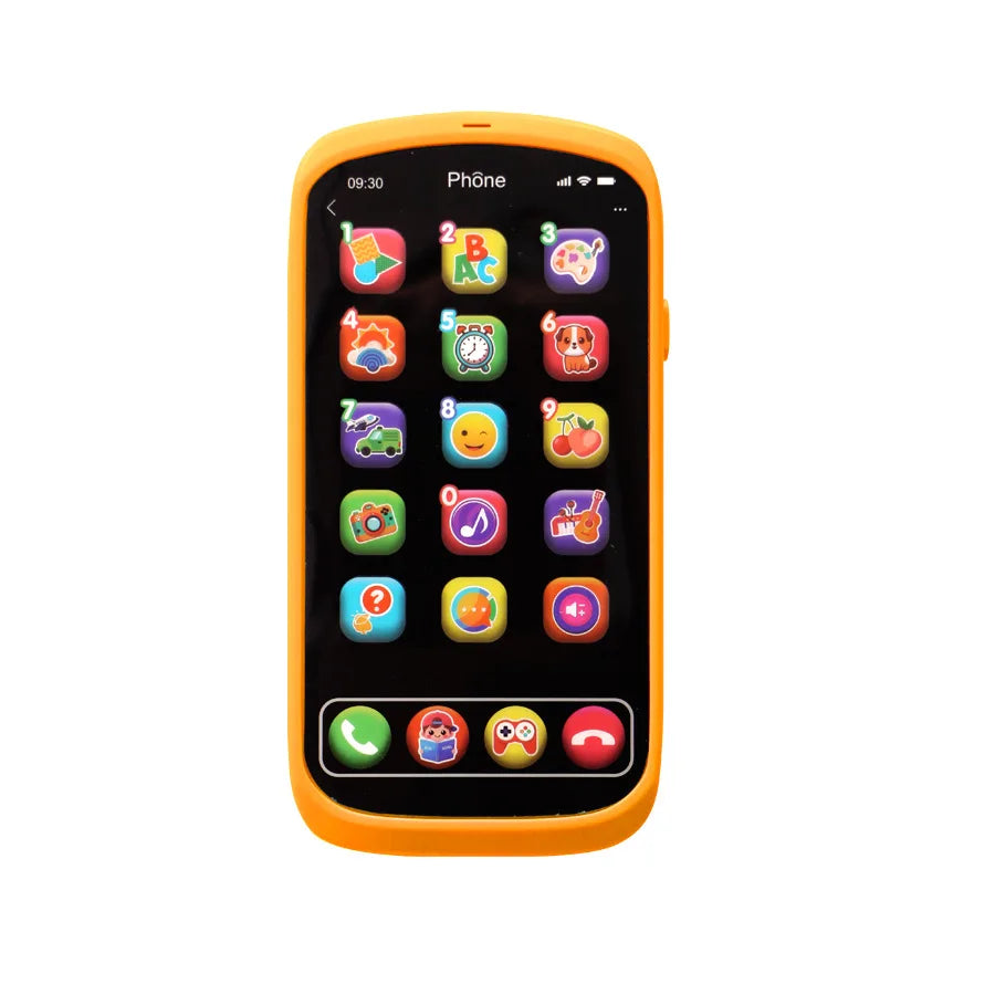 peelgoedtelefoon met Touchscreen voor Kinderen & Peuters - Educatieve Interactieve Smartphone met Lichtjes, Liedjes & Muziek