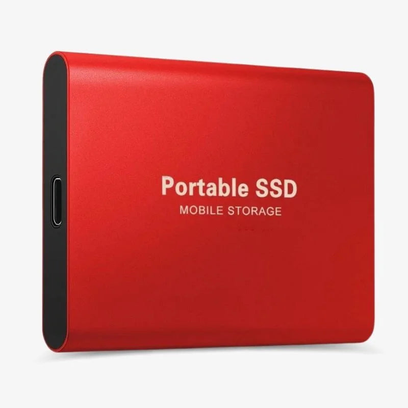 Externe SSD PS5 en Xbox USB-C 1TB tot 30TB Aluminium Plug and Play Rood
