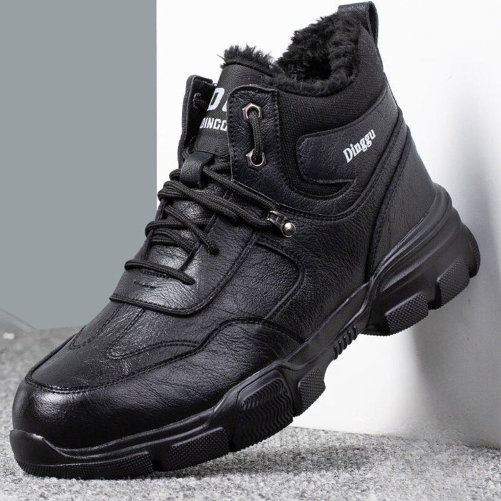 Sportieve Veiligheidsschoenen met Stalen Neus – Lichtgewicht Werkschoenen Sneaker voor Dames & Heren, Doorloopbestendig – ProGuard Zwart B