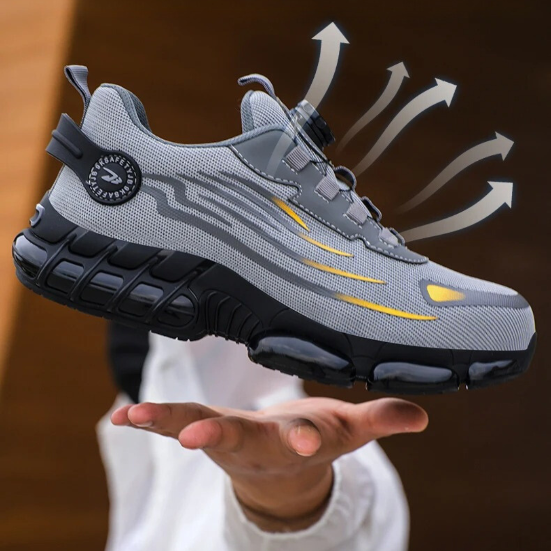 Mane | Werkschoenen Heren | Veiligheidsschoenen | Antislip grip & snelle draaisluiting