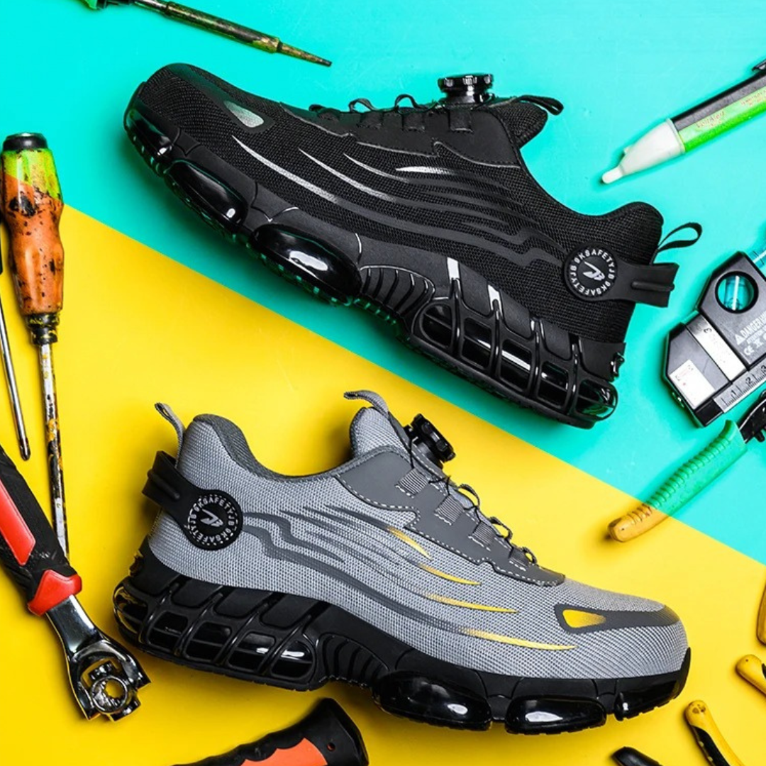Mane | Werkschoenen Heren | Veiligheidsschoenen | Antislip grip & snelle draaisluiting