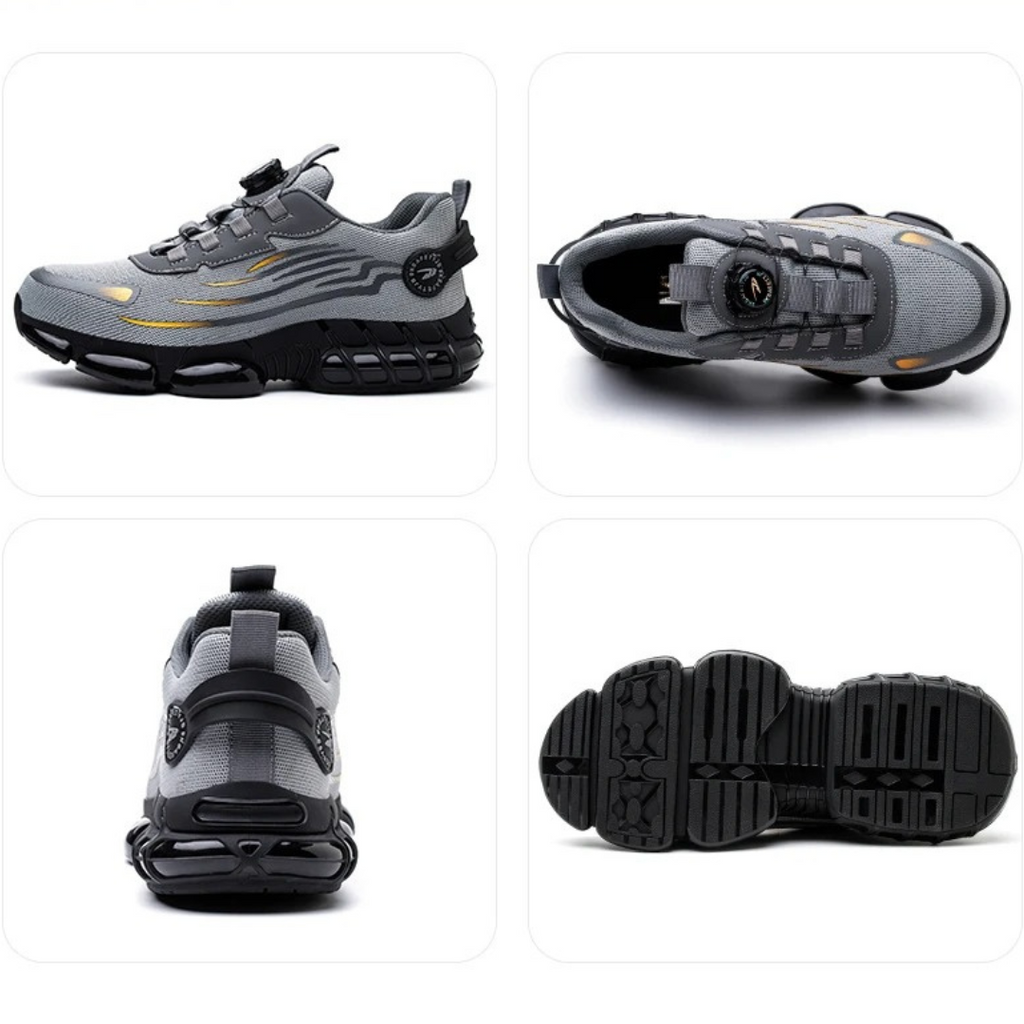 Mane | Werkschoenen Heren | Veiligheidsschoenen | Antislip grip & snelle draaisluiting