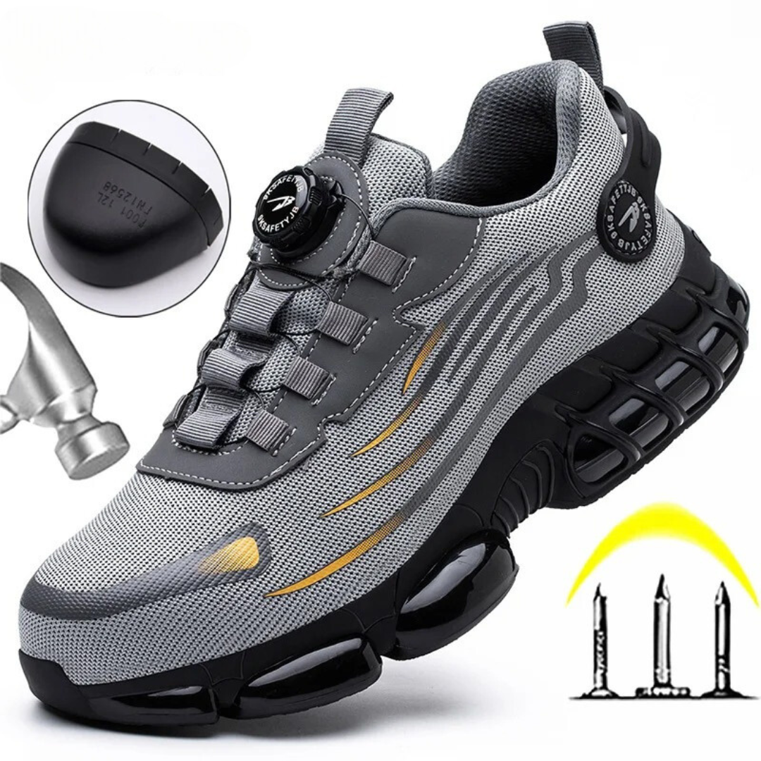 Mane | Werkschoenen Heren | Veiligheidsschoenen | Antislip grip & snelle draaisluiting