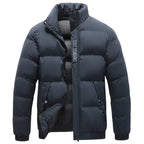 Boss | winterjas met kraag voor heren in de kleur Grijs voor heren in stijl ideaal voor de winter