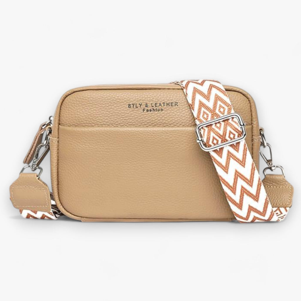 bags : CrossbodyBag Dames - Leren Damestas Zwart (Nog 2 op Voorraad) in Groen van Pantino