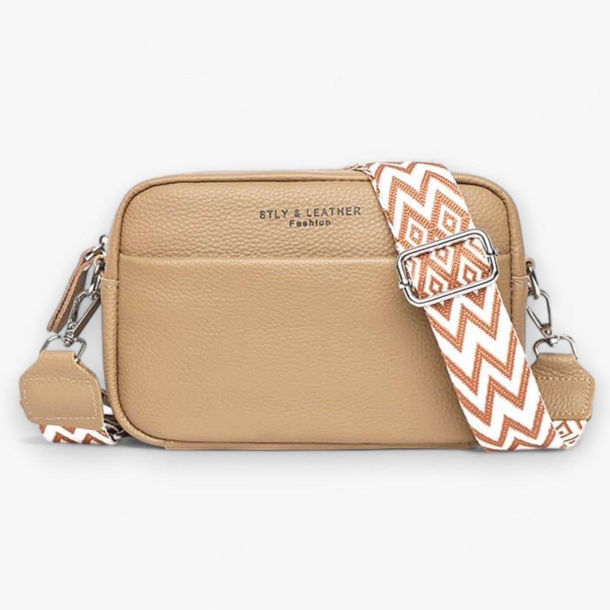 bags : CrossbodyBag Dames - Leren Damestas Zwart (Nog 2 op Voorraad) in Groen van Pantino