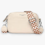 bags : CrossbodyBag Dames - Leren Damestas Zwart (Nog 2 op Voorraad) in Khaki van Pantino