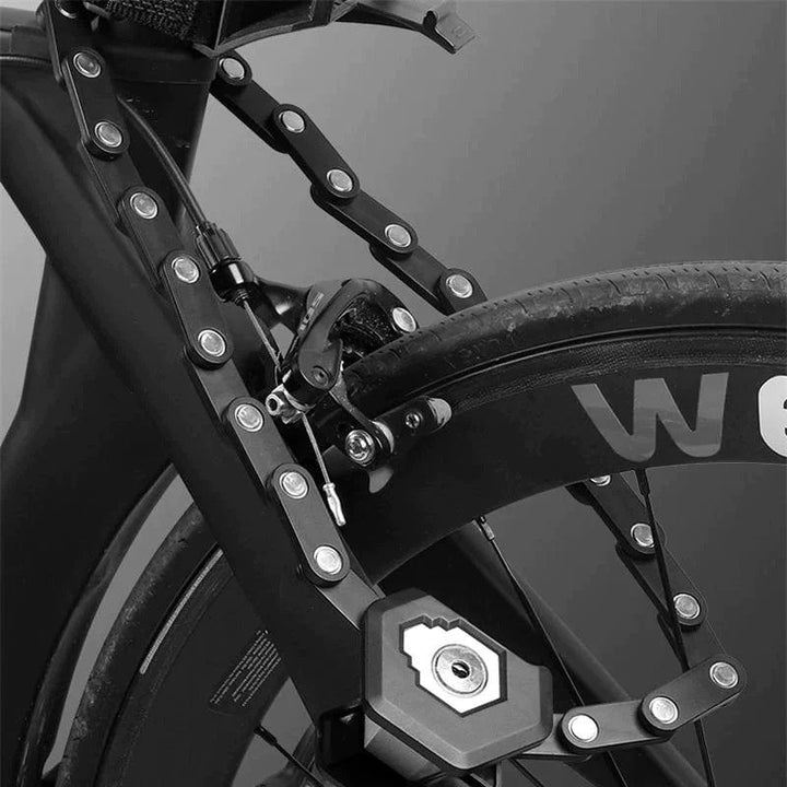 Vouwslot Fiets – Compact Fietsslot met Kettingdesign, 78 cm, Beschermende Coating, voor Fiets & E-bike