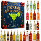 Feestelijke Cocktail Adventskalender – 24 Mini Cocktails om in de Kerstboom te Hangen, Adventskalender voor Volwassenen