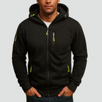 Hermosa | Heren Hoodie met Rits en Capuchon Comfortabele Pasvorm