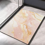 Diatomeeënaarde Badmat – Sneldrogende Antislip Douchemat in Modern Scandinavisch Design, 9 Kleuren, 4 Maten Oranje