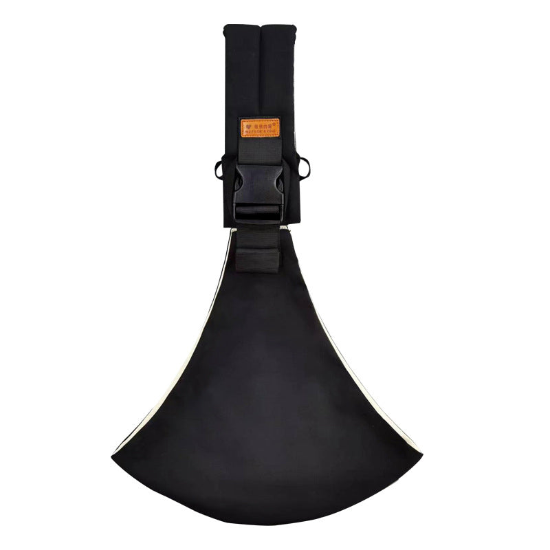 Ergonomische Baby Draagzak – Buikdrager met Verstelbare Banden & Gespen, Handsfree Babydrager, 10 Kleuren – CarryEase Zwart