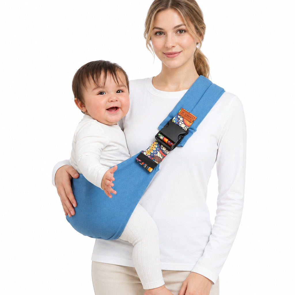 Ergonomische Baby Draagzak – Buikdrager met Verstelbare Banden & Gespen, Handsfree Babydrager, 10 Kleuren – CarryEase