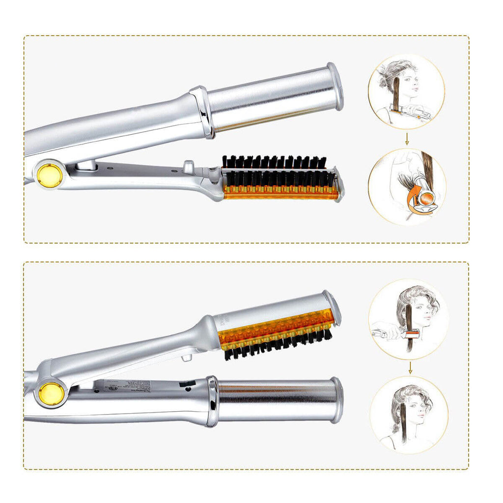 InStyler | Roterende Haarstyler - 2-in-1 Heteluchtstijltang & Roterende Krultang met Keramische Cilinder & Toermalijn Technologie voor Stijlen & Krullen