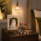 Adventskalender voor Kattenliefhebbers 2026 – 24 Kattenfiguurtjes in Kerstthema, Cadeau voor Kattenfans