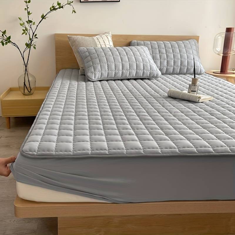 Waterdichte Matrasbeschermer – Hoeslaken Matrashoes met Elastiek, Ademend & Stil, Hypoallergeen, 90×200 tot 200×220 cm