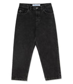 Baggy Big Boy Jeans – Wijde Skater Jeans voor Heren, Losse Pasvorm, Streetwear, Zwart of Lichtblauw, M–XL – Maverick Zwart