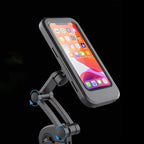 Waterdichte Telefoonhouder Fiets – 360° Draaibare Fietshouder met Touchscreen Toegang voor Navigatie & Regen