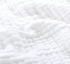 Zachte Mousseline Plaid Licht Katoenen Deken Rond Warm Pluche Woonkamer Slaapkamer (kopie) Wit