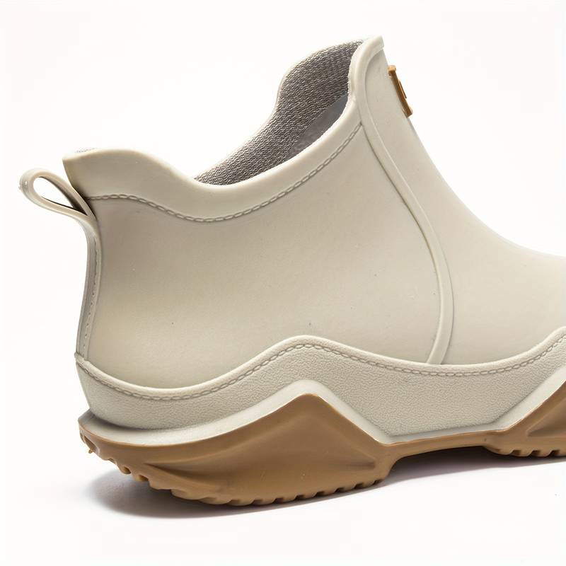 Dôre | Dames Enkellaarsjes Instapmodel met Ronde Neus - Comfortabele Korte Chelsea Boots en Pull-on Laarsjes met Stevige Zool